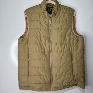 Raw 7 Design XLMen's Khaki Waterproof‎ Light Fill Vest